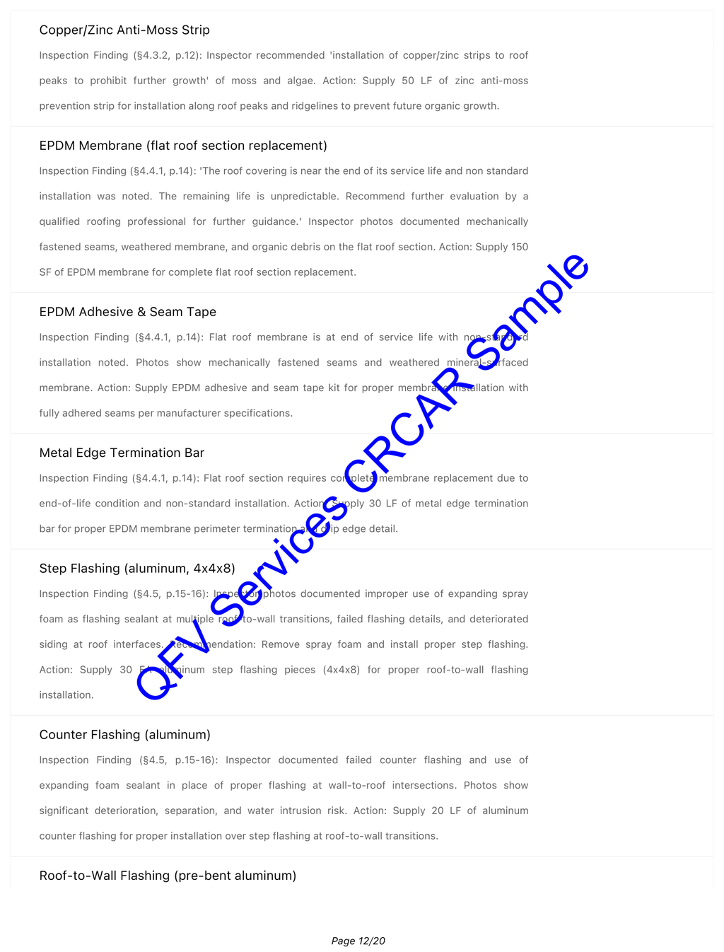 Certified Remedy Cost Analysis Report Single Request